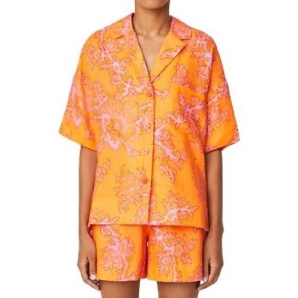 Rhode Kina Shorts and Kamala Shirt - Coral Reef Grande (sold as set) - Picture 2 of 8